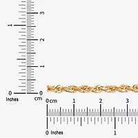 Unisex Adult 14K Gold 20 Inch Rope Chain Necklace