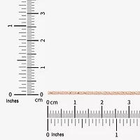 Womens 14K Gold 18 Inch Chain Necklace