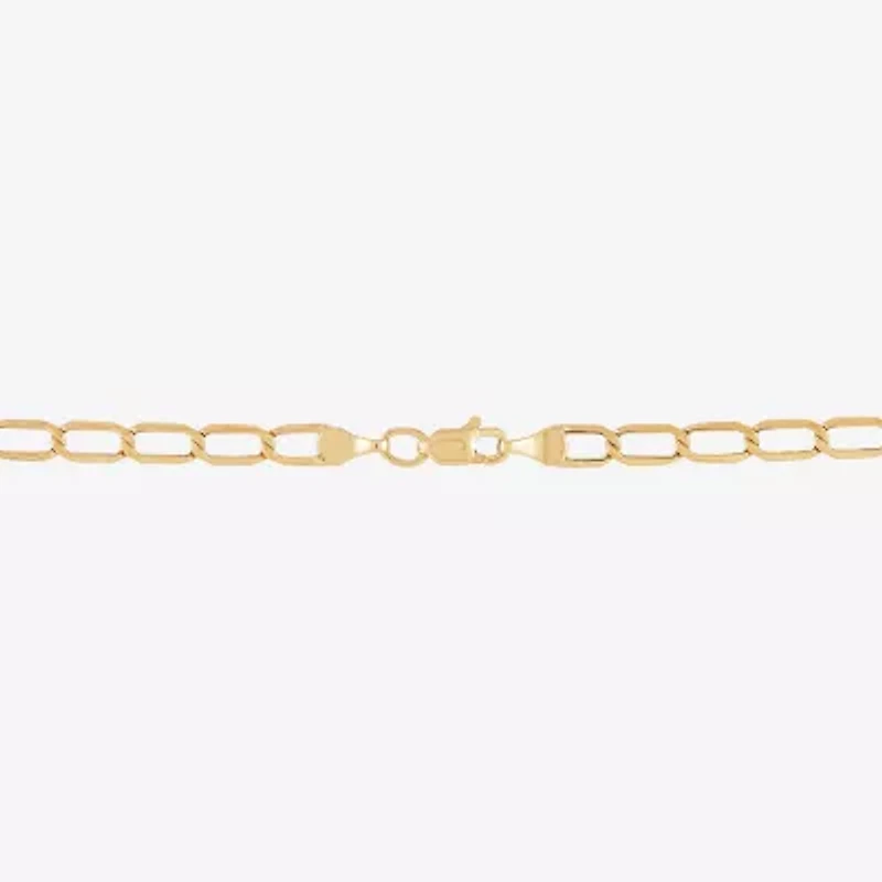 Unisex Adult 14K Gold Inch Curb Chain Necklace