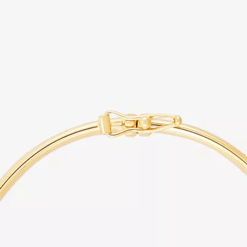 Womens 14K Gold Bangle Bracelet