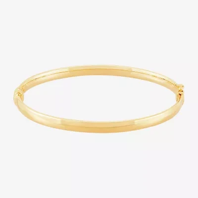 Womens 14K Gold Bangle Bracelet