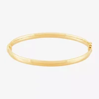 Womens 14K Gold Bangle Bracelet