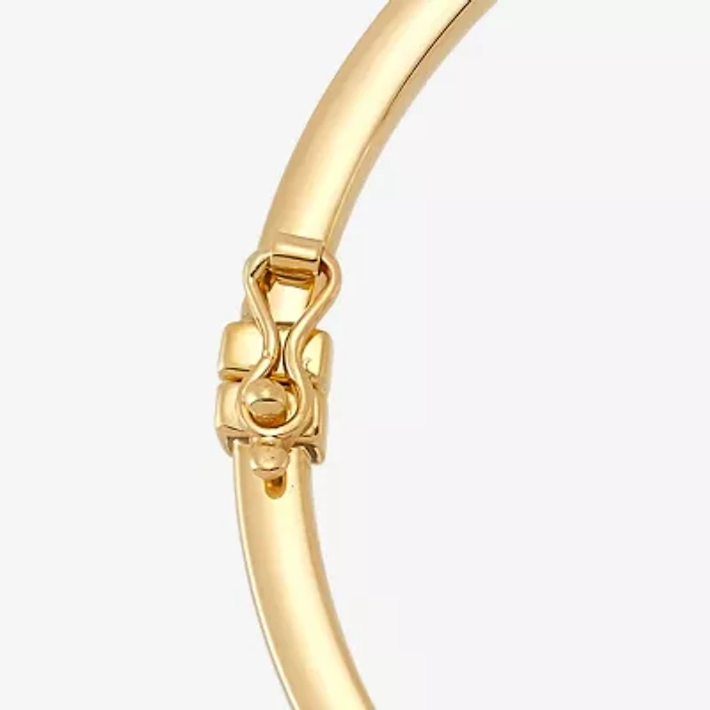 Womens 14K Gold Bangle Bracelet
