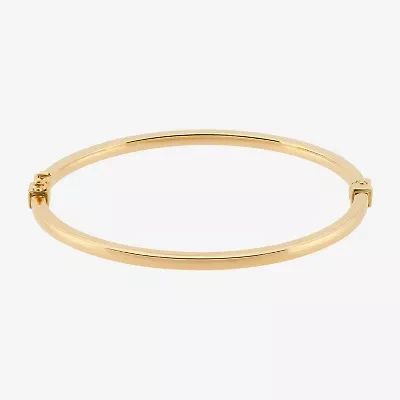 Womens 14K Gold Bangle Bracelet