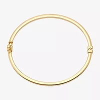 Womens 14K Gold Bangle Bracelet