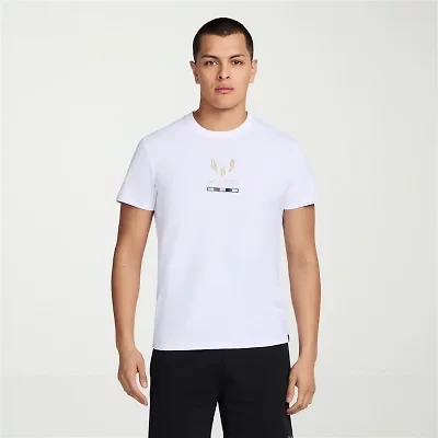 MESSI Collection Mens Round Neck Short Sleeve Regular Fit Graphic T-Shirt