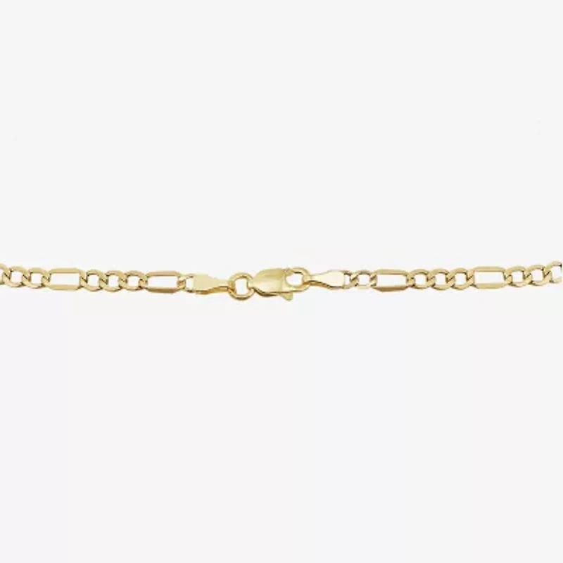 Womens 14K Gold Heart Charm Bracelet