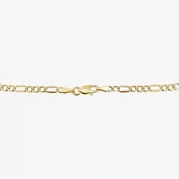 Womens 14K Gold Heart Charm Bracelet