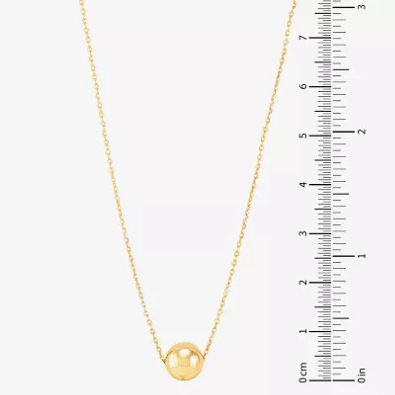 Womens 10K Gold Round 2-pc. Jewelry Set