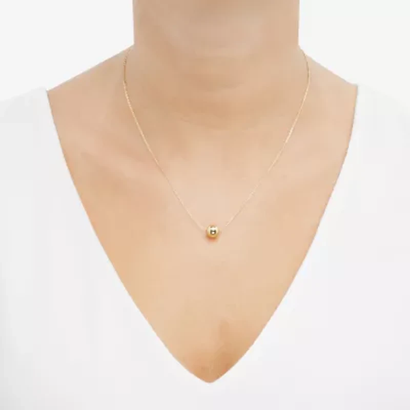 Womens 10K Gold Round 2-pc. Jewelry Set