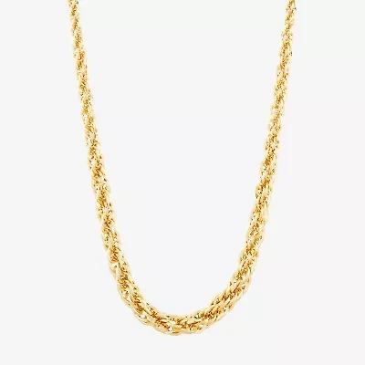 Womens 14K Gold 18 Inch Chain Necklace