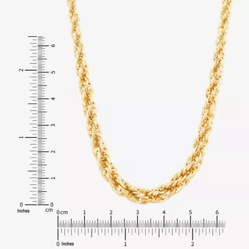 Womens 14K Gold 18 Inch Chain Necklace