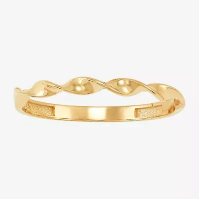 Womens 2MM 10K Gold Band