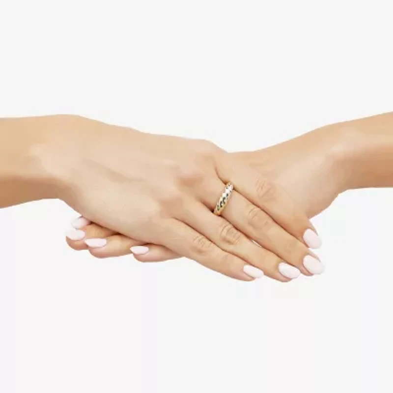 Womens 5.5MM 14K Gold Band