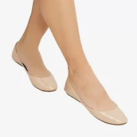 Womens 10K Tri-Color Gold 10 Inch Hollow Cable Ankle Bracelet