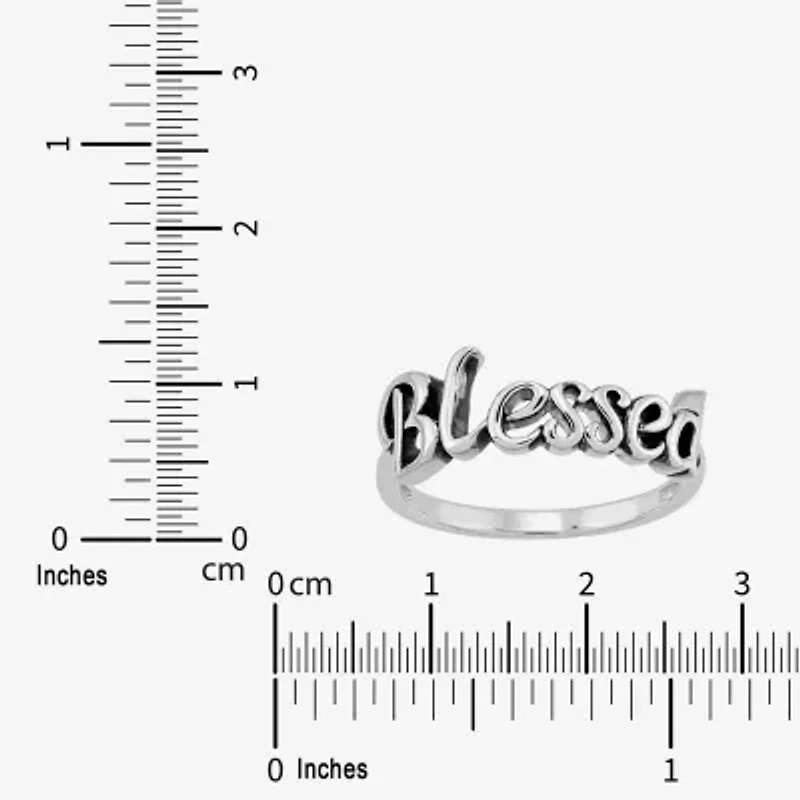 Limited Quantities! Womens 6.8mm Sterling Silver Band