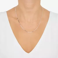 Limited Quantities! Womens 10K White Gold 20 Inch Herringbone Chain Necklace