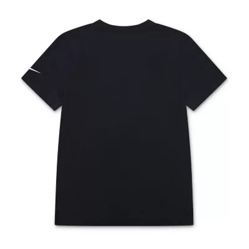 Nike 3BRAND by Russell Wilson Big Kid Boys Crew Neck Short Sleeve Regular Fit Graphic T-Shirt