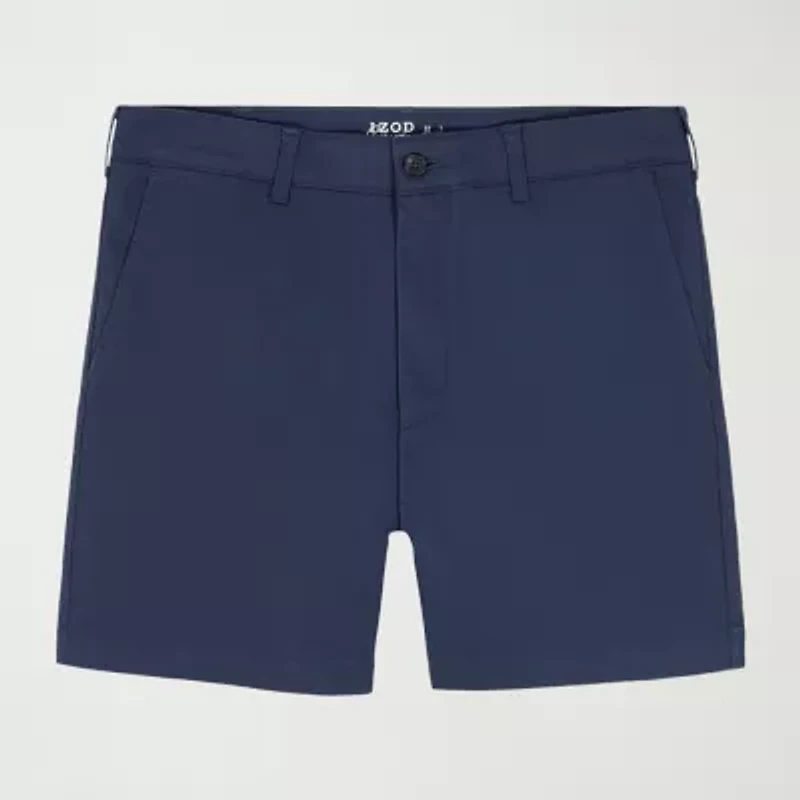 IZOD Saltwater Mens 7" Stretch Fabric Chino Short