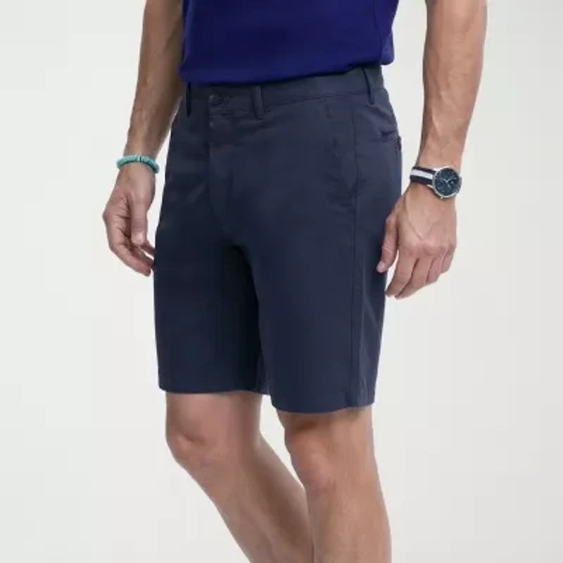 IZOD Saltwater Mens 7" Stretch Fabric Chino Short