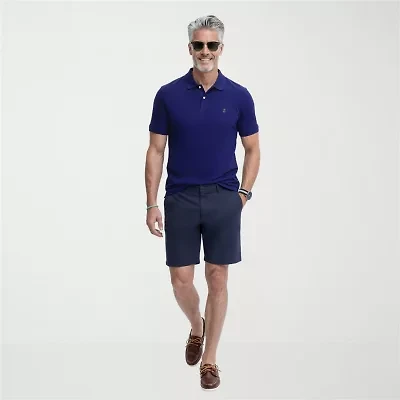 IZOD Saltwater Mens 7" Stretch Fabric Chino Short