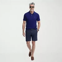 IZOD Saltwater Mens 7" Stretch Fabric Chino Short