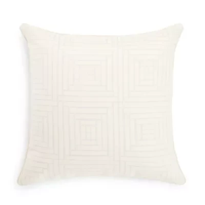 Fieldcrest Woven Geo Square Throw Pillow