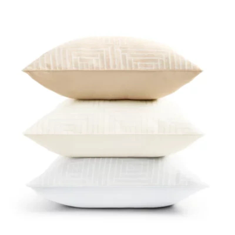 Fieldcrest Woven Geo Square Throw Pillow