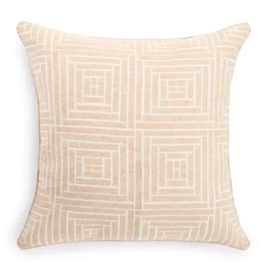 Fieldcrest Woven Geo Square Throw Pillow