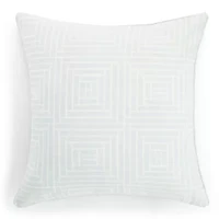Fieldcrest Woven Geo Square Throw Pillow
