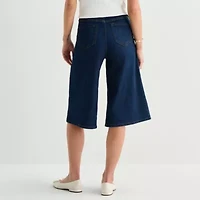 Liz Claiborne Denim Cullotte Jeans