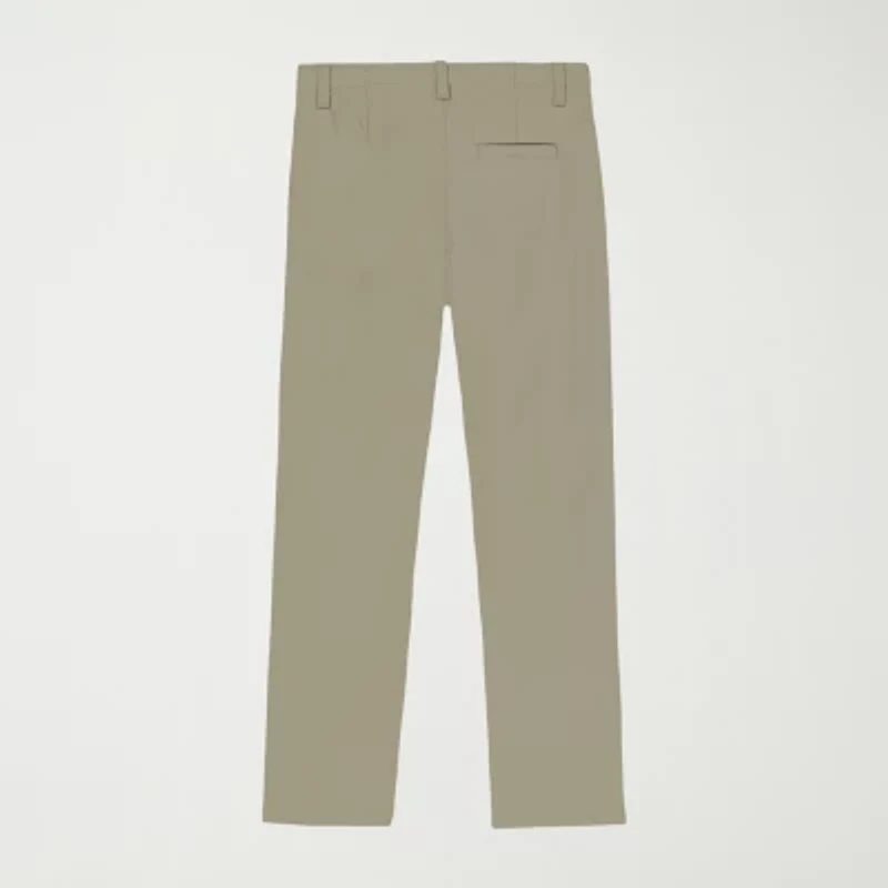 IZOD Little & Big Kid Boys Straight Regular Fit Flat Front Pant