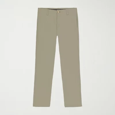 IZOD Little & Big Kid Boys Straight Regular Fit Flat Front Pant