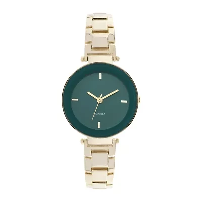 Womens Gold-Tone Fashion Watch