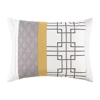 Eden & Oak Tyler 10-pc. Geometric Embroidered Comforter Set