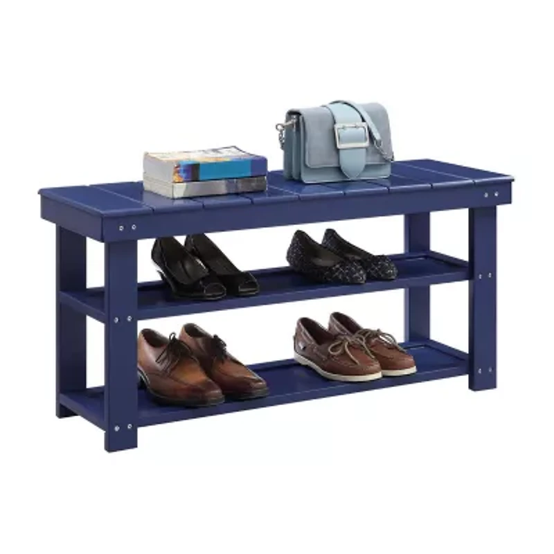 Convenience Concepts Oxford Utility Mudroom Bench