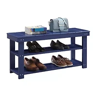Convenience Concepts Oxford Utility Mudroom Bench
