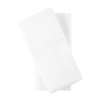 Liz Claiborne 600tc Cotton Sateen Dobby Stripe Wrinkle Free Pillowcases