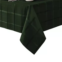 Elrene Home Fashions Elegance Plaid Jacquard Tablecloth