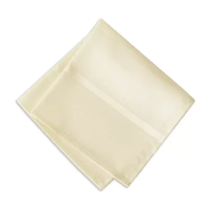 Elrene Home Fashions Elegance Plaid Damask Set of 4 Napkin