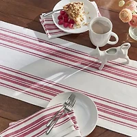 Elrene Home Fashions Farmhouse Living Homestead Stripe Table Runner