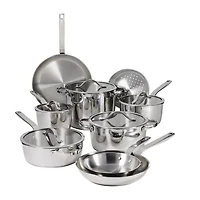 Tramontina Tempo Tri-Ply Stainless Steel 14-pc. Cookware Set