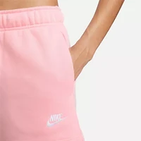Nike Club Juniors Womens Mid Rise Active Pull-On Short