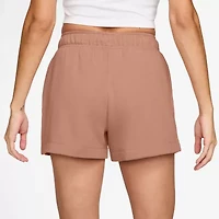 Nike Womens Mid Rise Drawstring Waist Active Pull-On Short