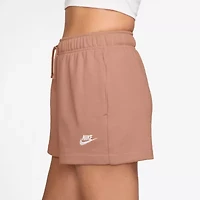 Nike Womens Mid Rise Drawstring Waist Active Pull-On Short