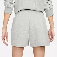 Nike Club Juniors Womens Mid Rise Active Pull-On Short