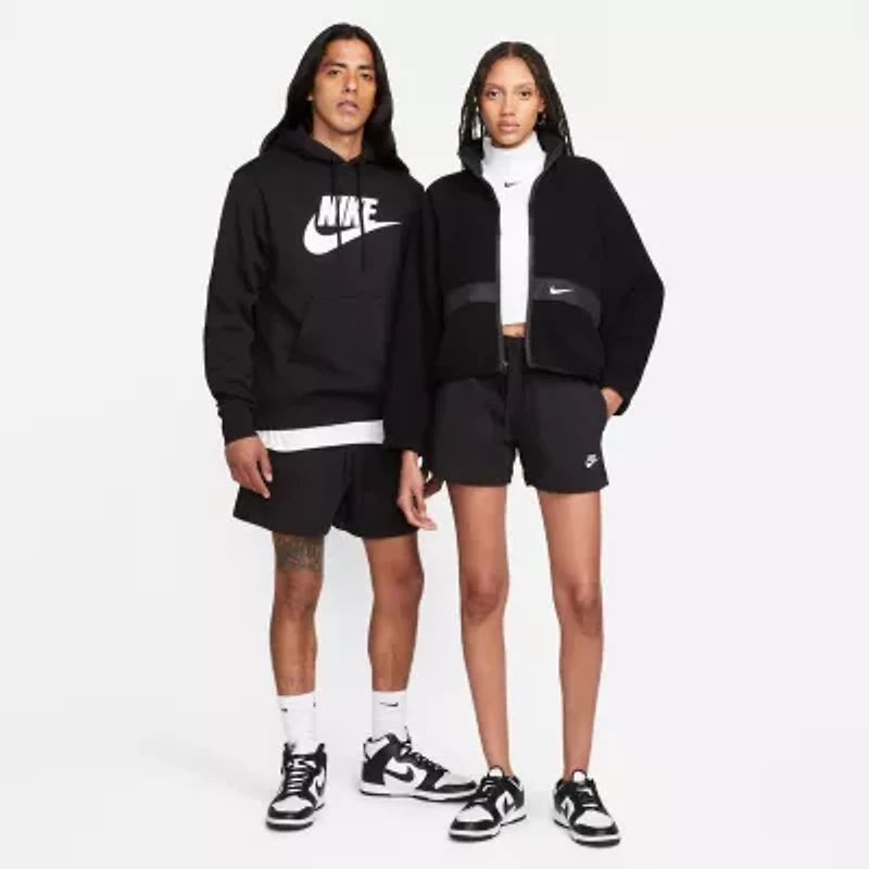Nike Club Juniors Womens Mid Rise Active Pull-On Short