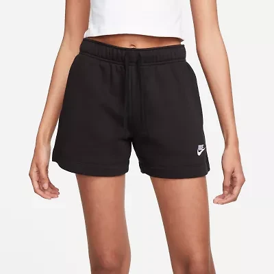 Nike Womens Mid Rise Drawstring Waist Active Pull-On Short