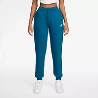 Nike Club Womens Cuffed Mid Rise Fleece Jogger