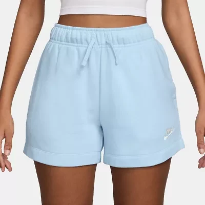 Nike Womens Mid Rise Drawstring Waist Active Pull-On Short